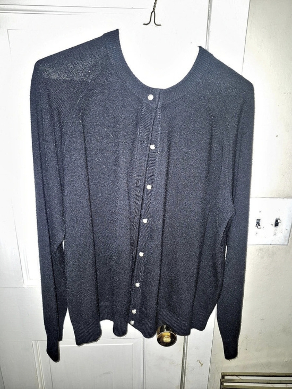goodclothes Women's Black Cardigan Size Large Like New